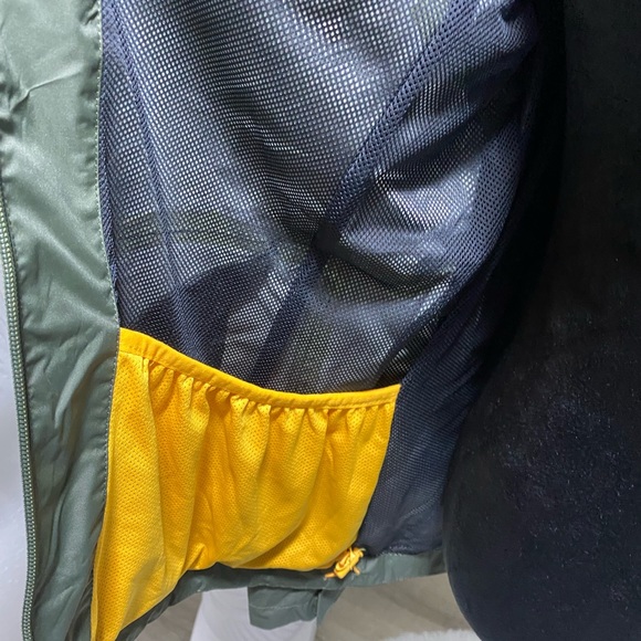 Bass Outdoor Firebird Trail Rain Jacket Green Size Large NWT - Picture 6 of 11